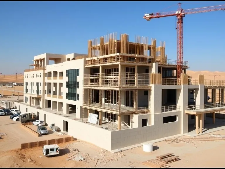 مبنى تجاري — مقاولات في مكة