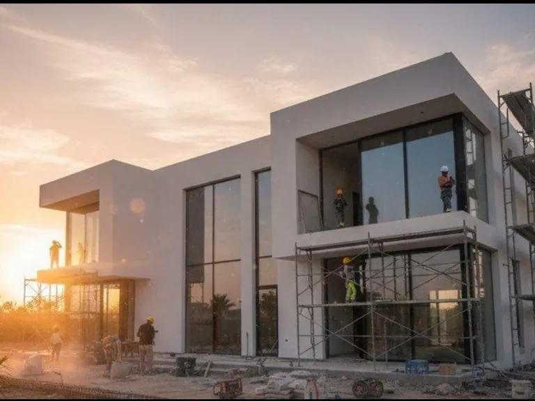 مشروع تجديد مبنى — أعمال ترميم وتشطيب